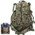 Rear image of the Backpack.